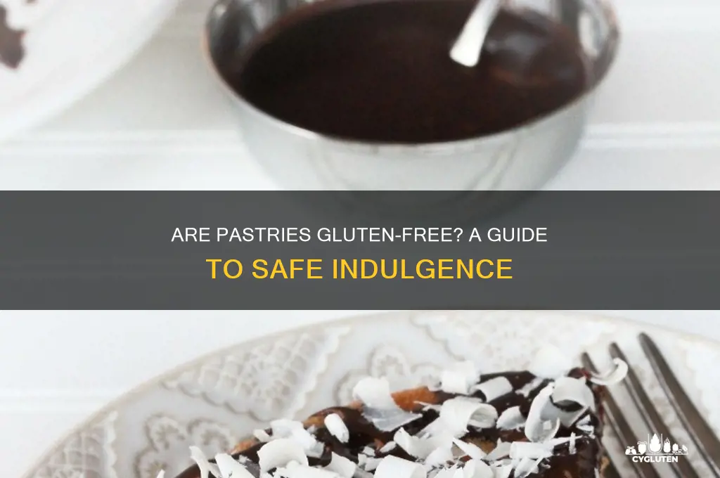 are pastries gluten free