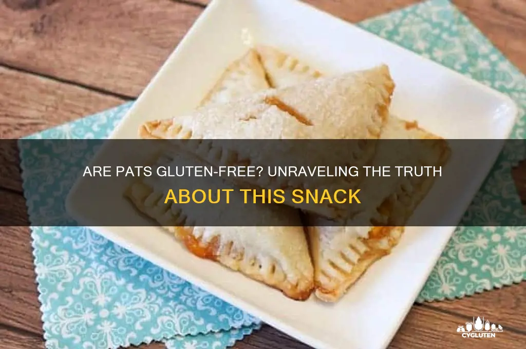 are pats gluten free