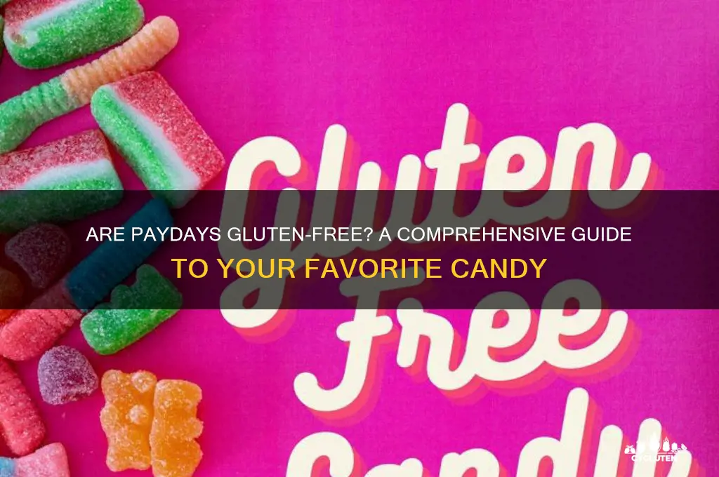 are paydays gluten-free