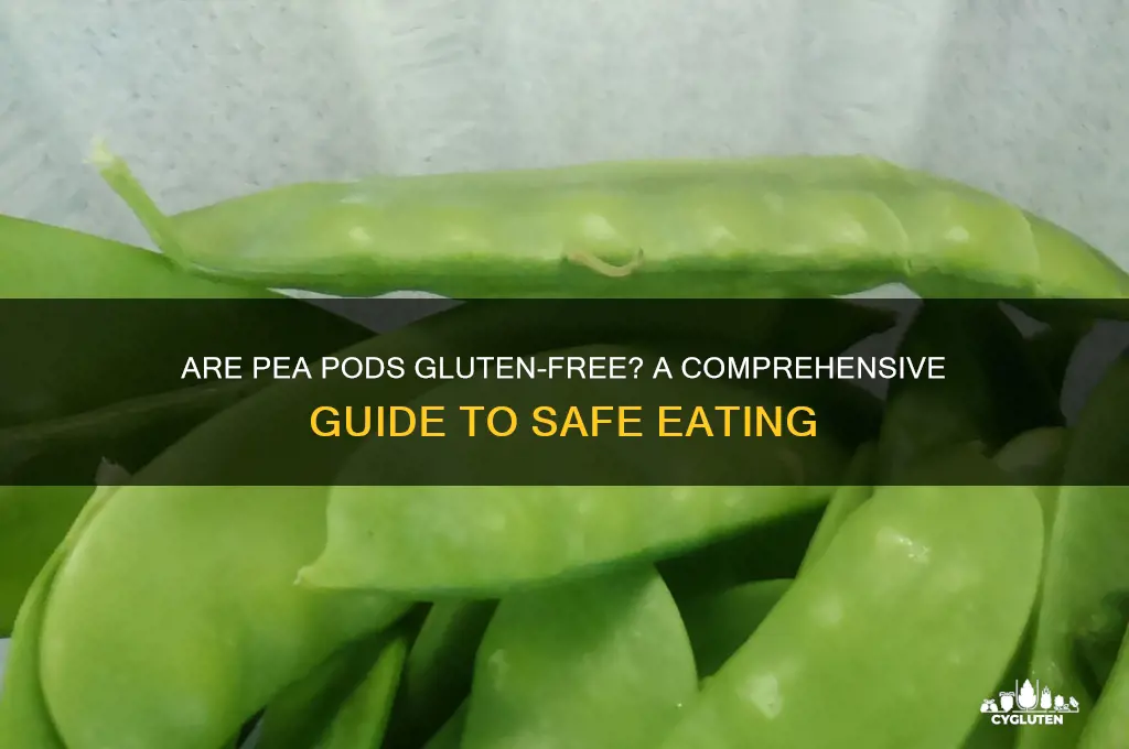 are pea pods gluten free
