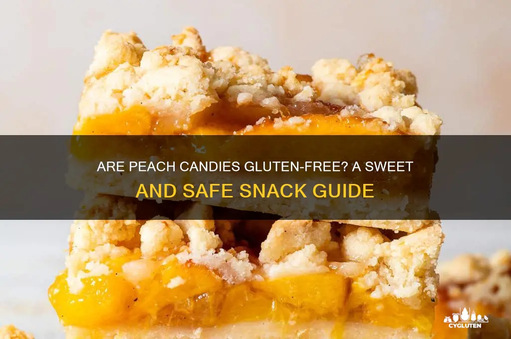 are peach candy gluten free