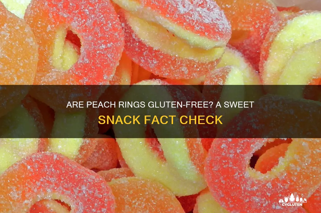 are peach rings gluten-free