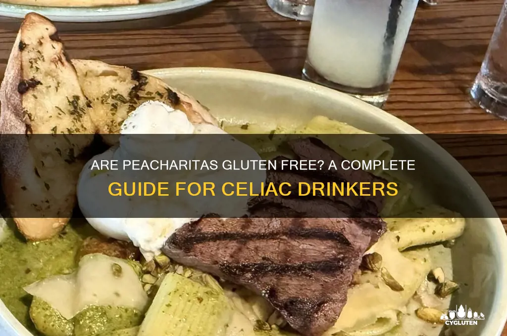 are peacharitas gluten free