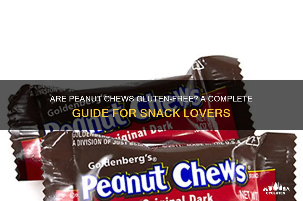 are peanut chews gluten free