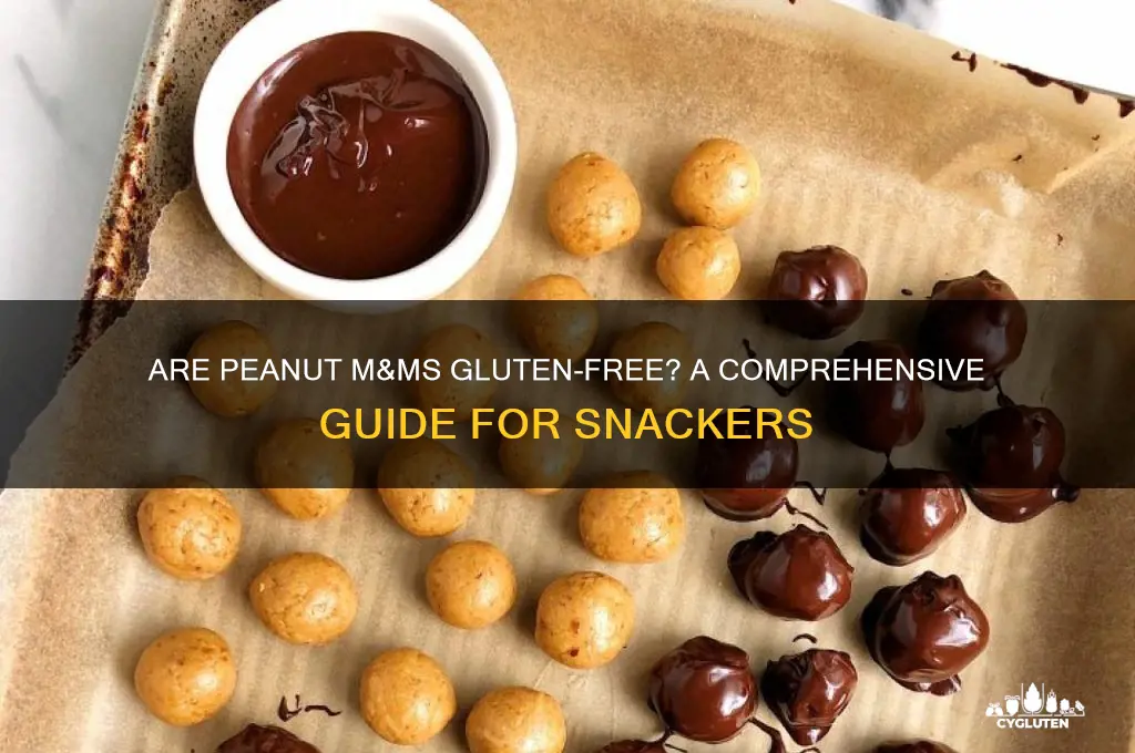 are peanut mnms gluten free
