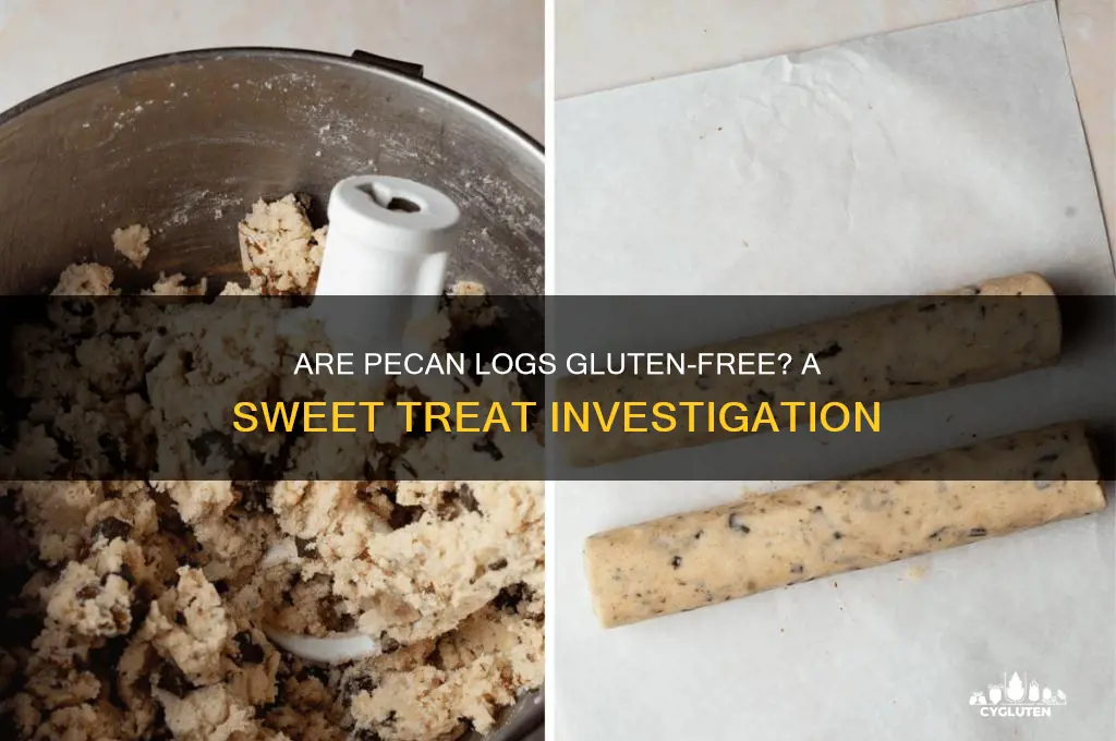 are pecan logs gluten free