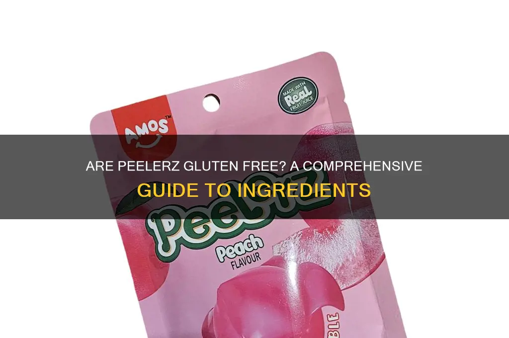 are peelerz gluten free