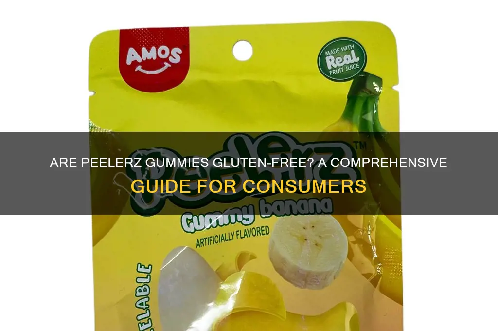 are peelerz gummies gluten free