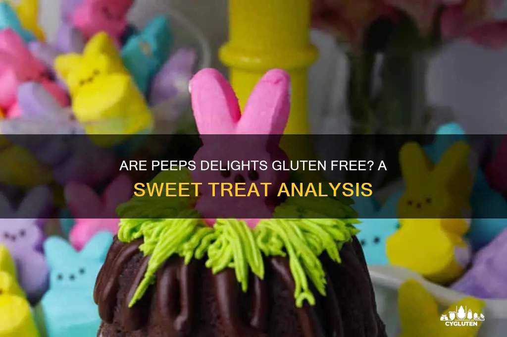 are peeps delights gluten free