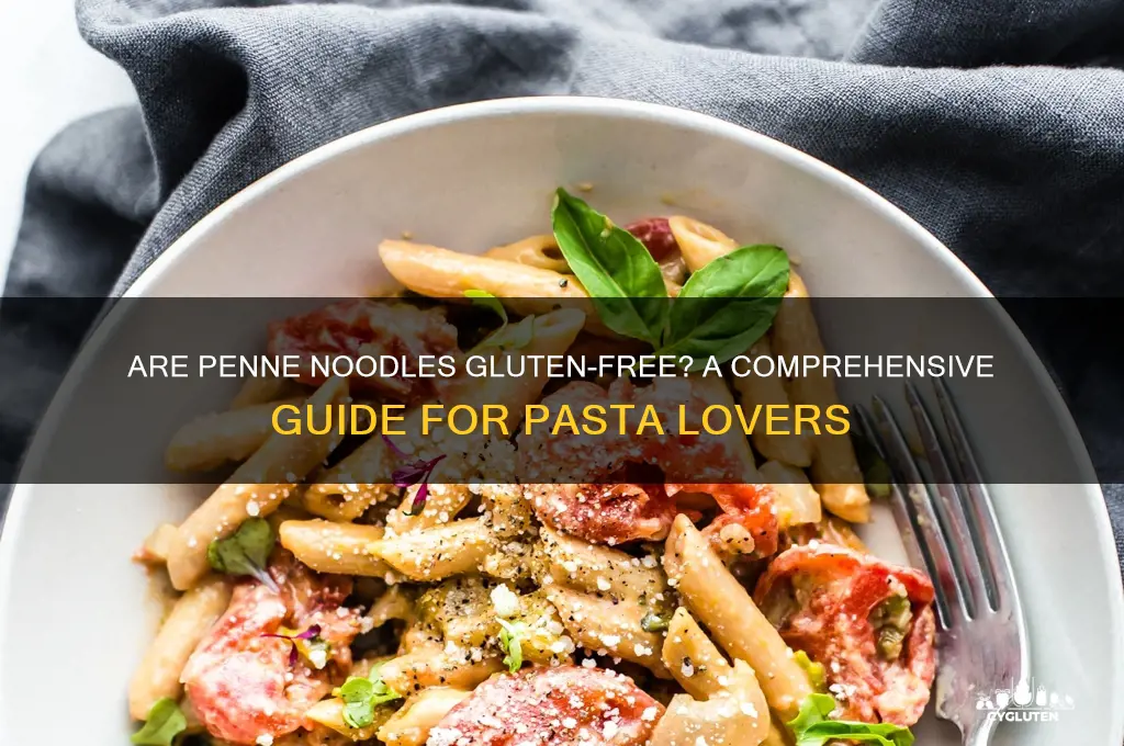 are penne noodles gluten free