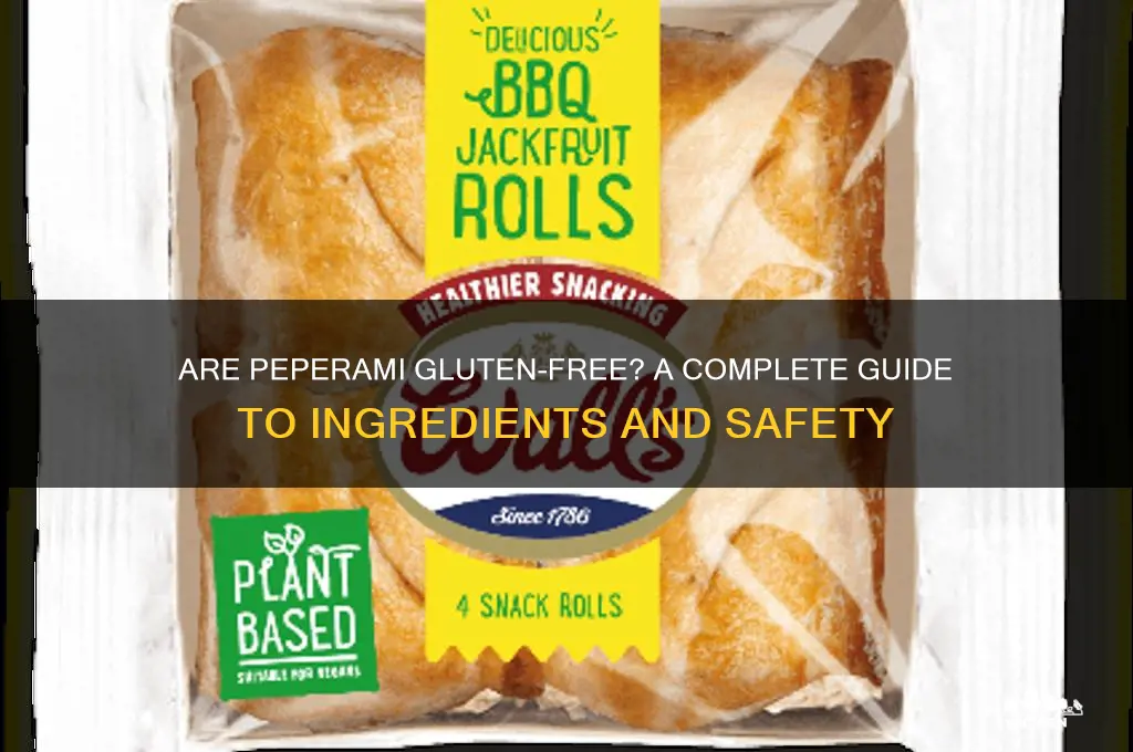 are peperami gluten free