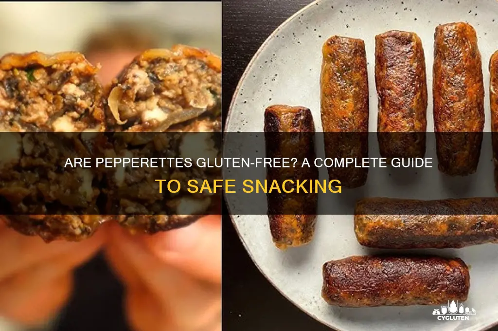 are pepperettes gluten free
