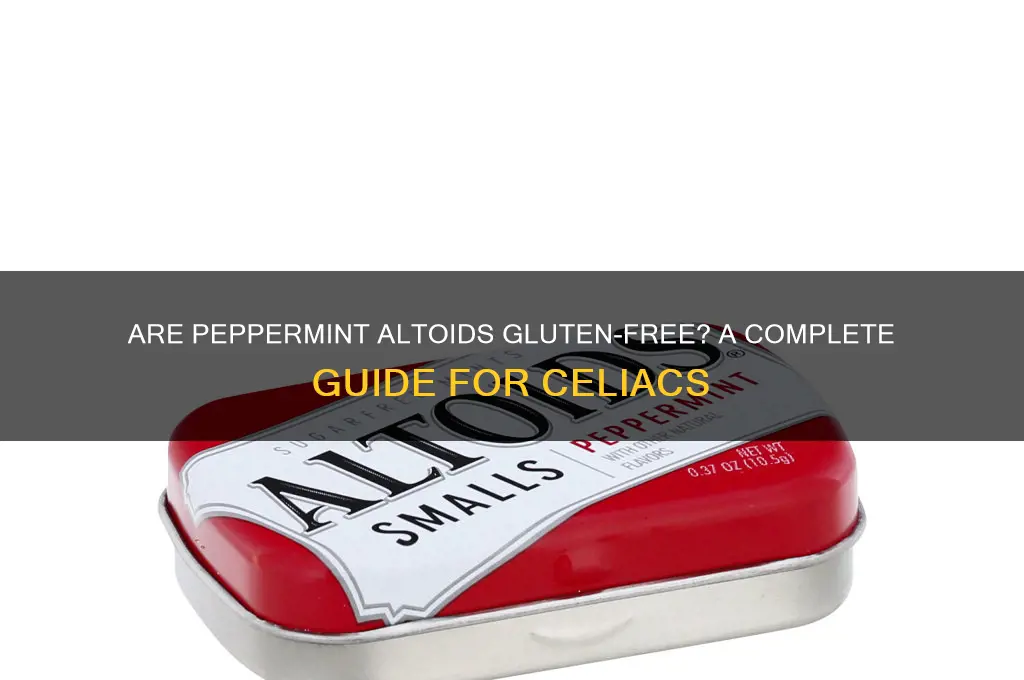 are peppermint altoids gluten free