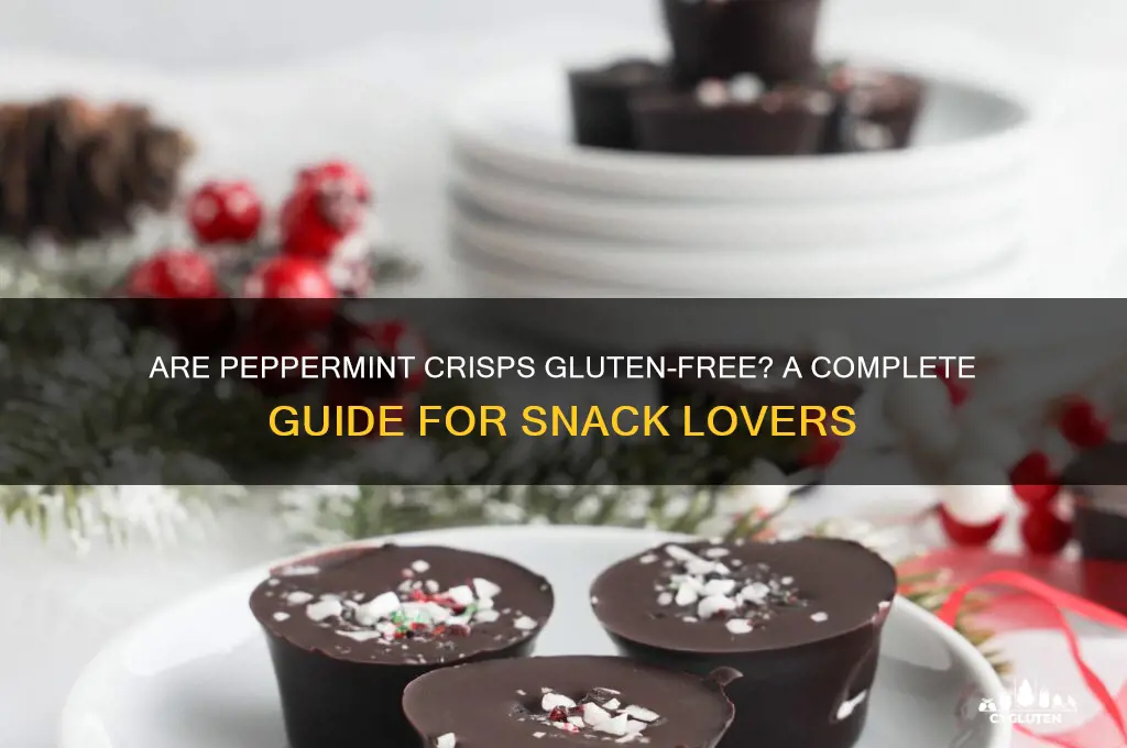 are peppermint crisps gluten free