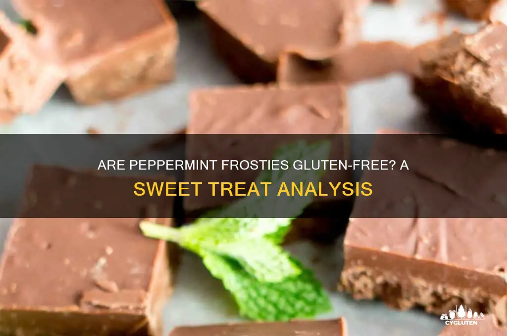 are peppermint frosties gluten free