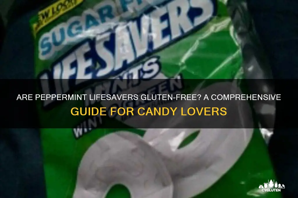 are peppermint lifesavers gluten free