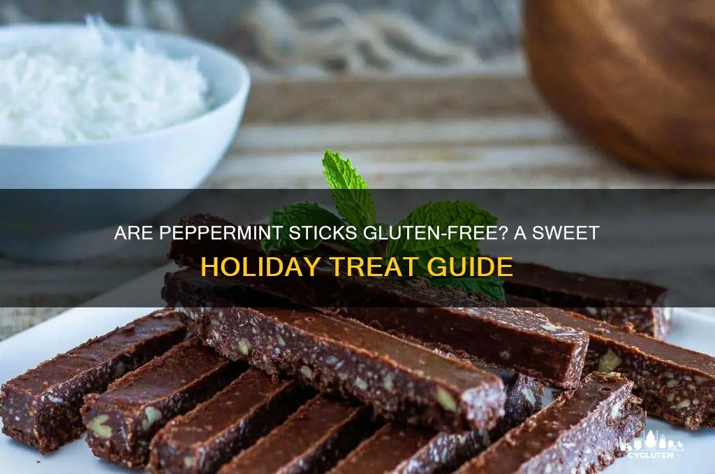 are peppermint sticks gluten free
