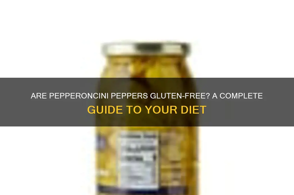 are pepperoncini peppers gluten free