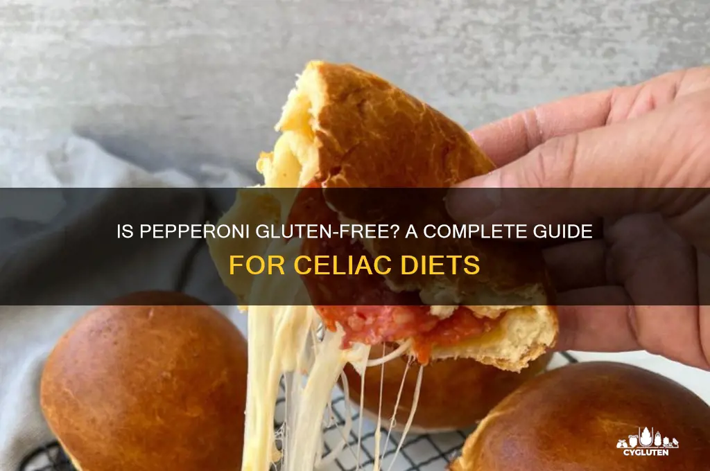 are pepperoni gluten free