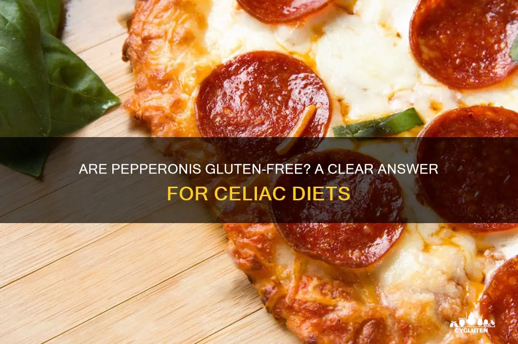 are pepperonis gluten free