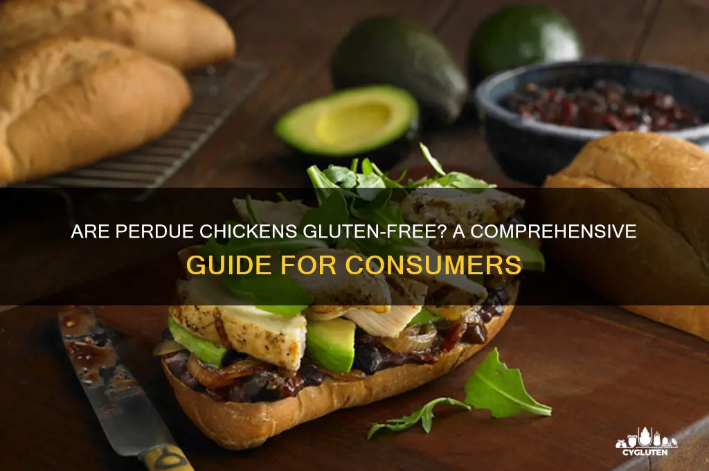 are perdue chickens gluten free