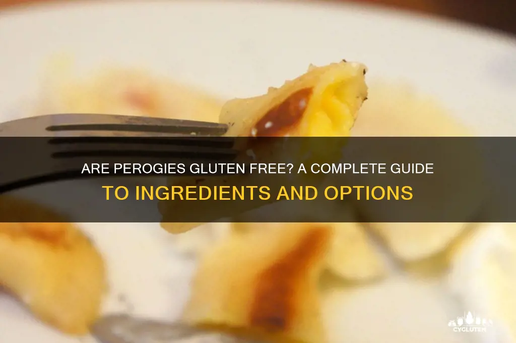 are perogies gluten free