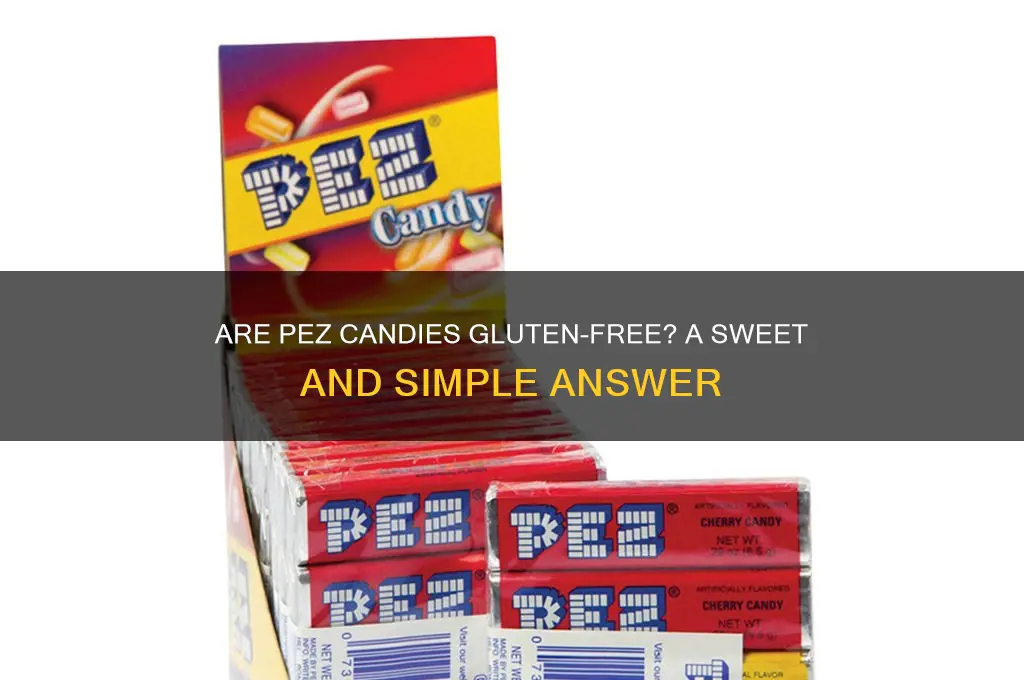 are pez candies gluten free