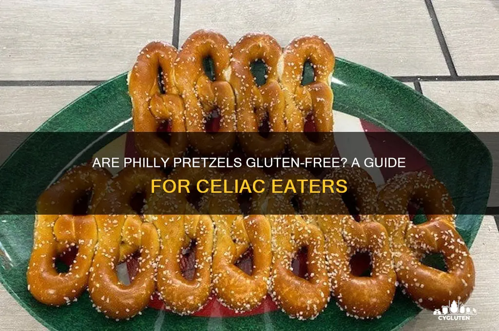 are philly pretzels gluten free