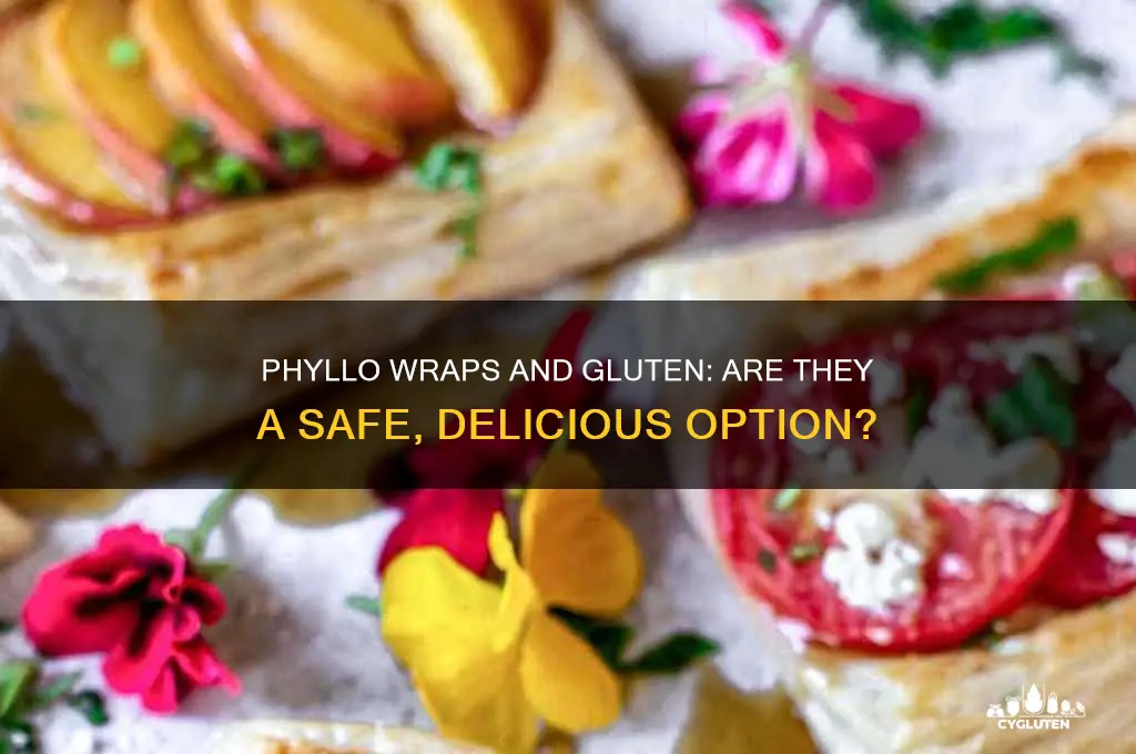 are phyllo wraps gluten free