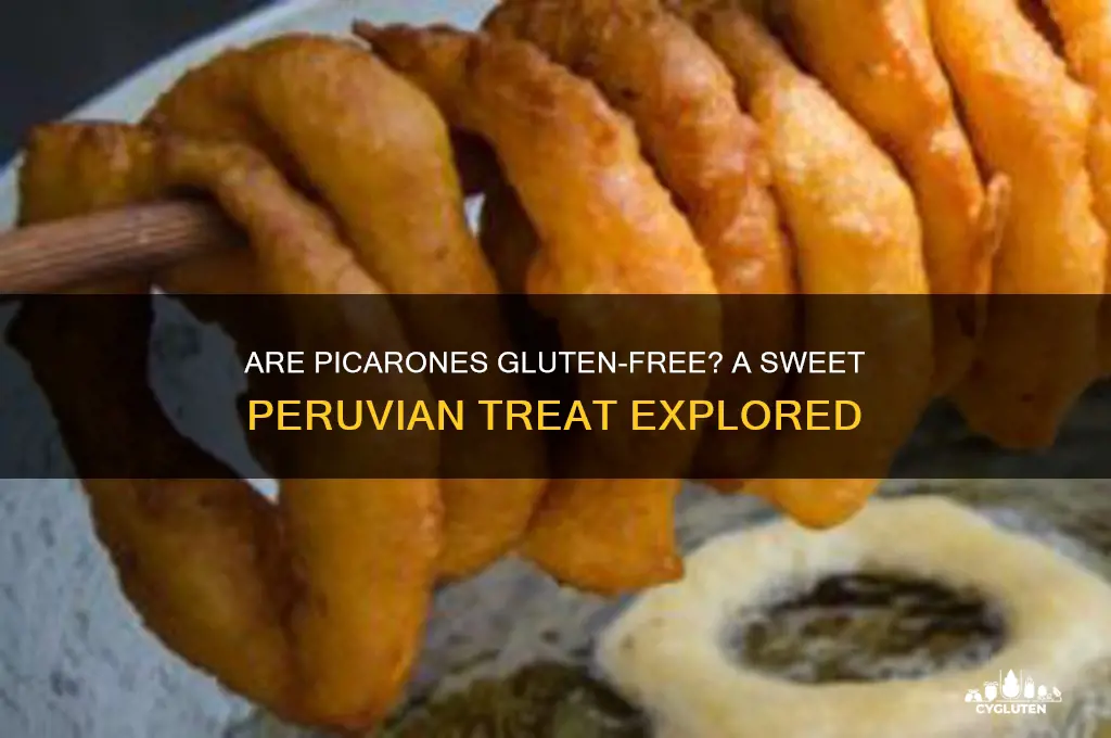 are picarones gluten free
