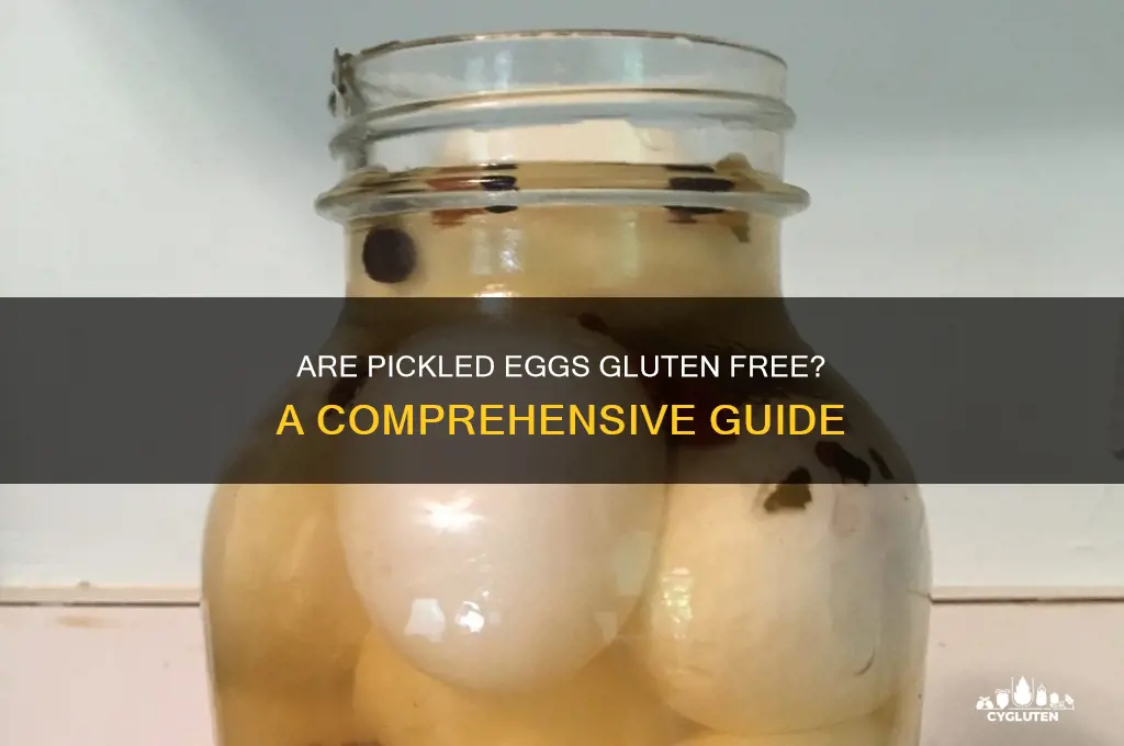 are pickled eggs gluten free