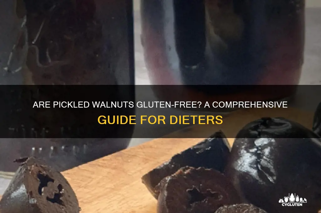 are pickled walnuts gluten free