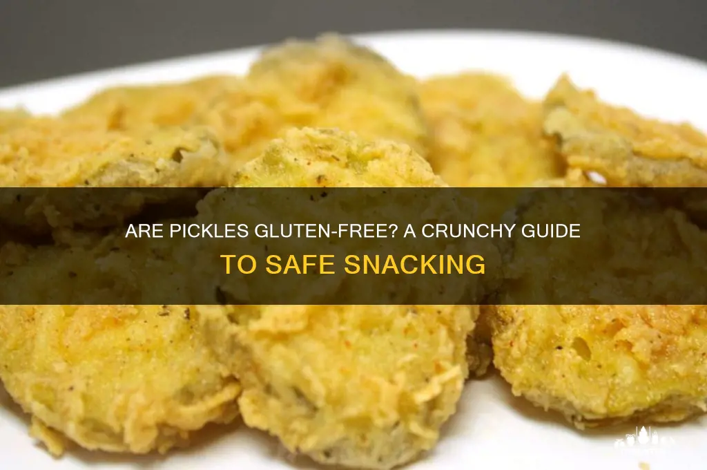 are pickles gluten-free