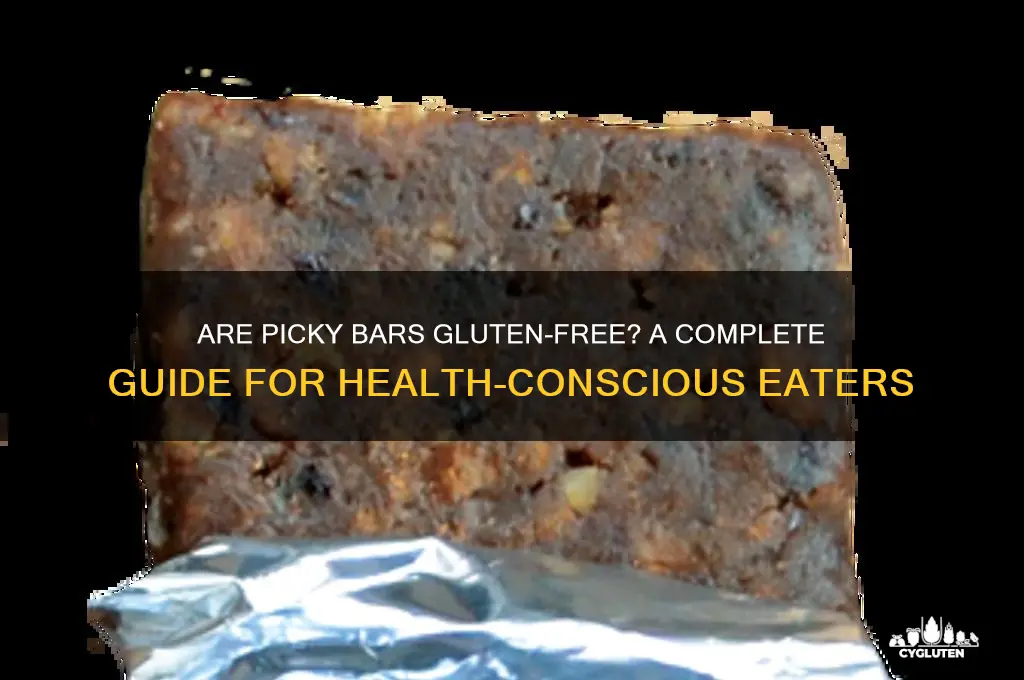 are picky bars gluten free