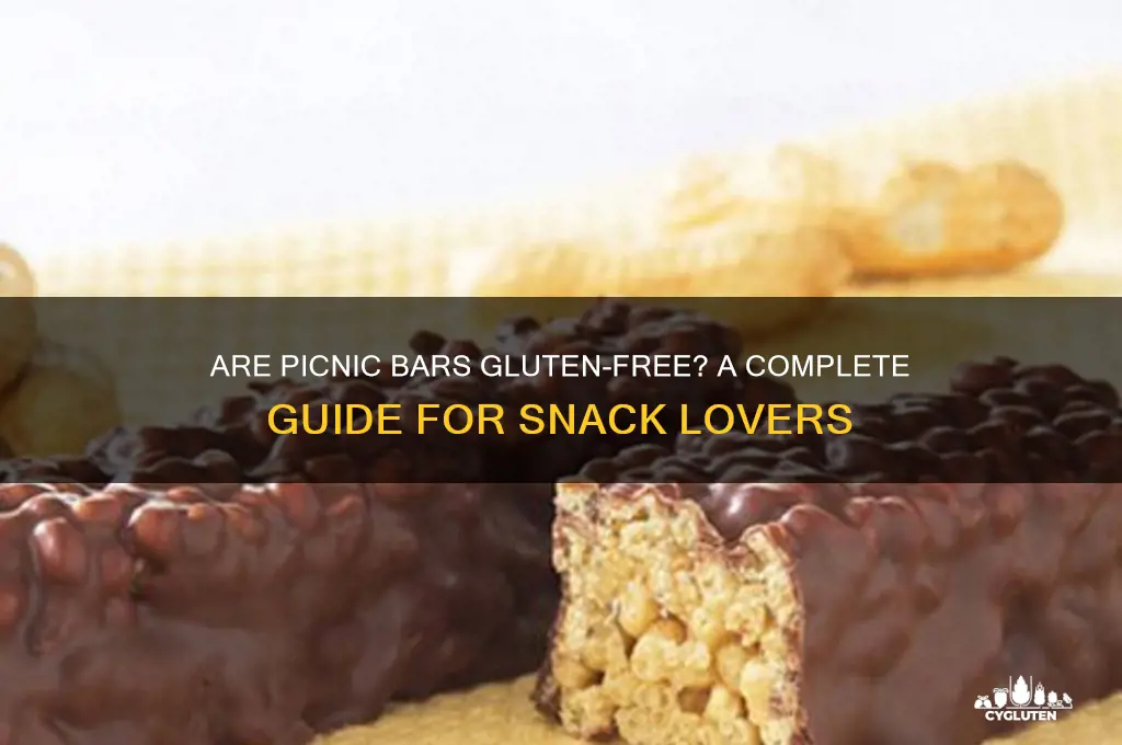 are picnic bars gluten free