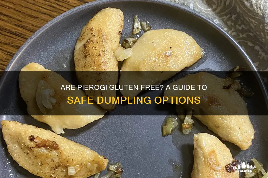are pierogi gluten free
