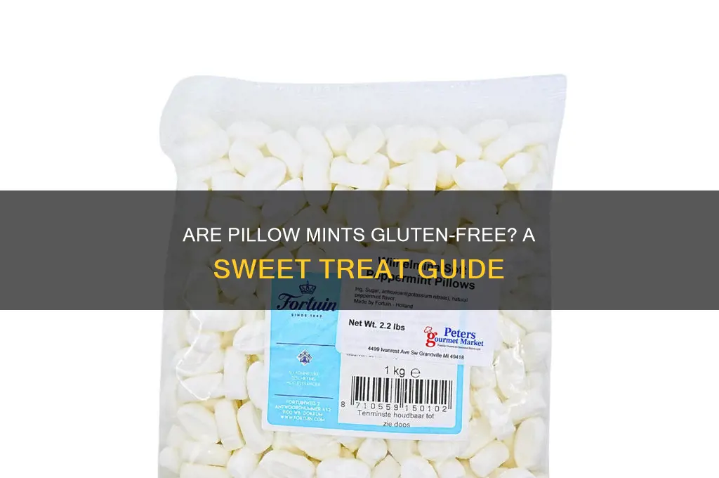 are pillow mints gluten free