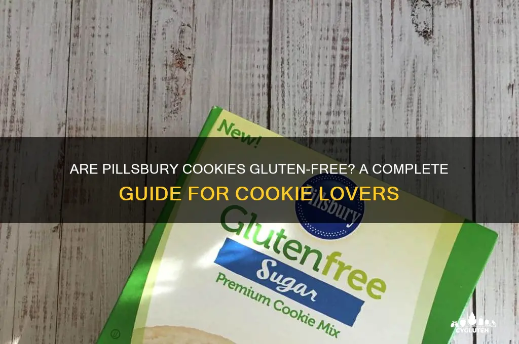 are pillsbury cookies gluten free