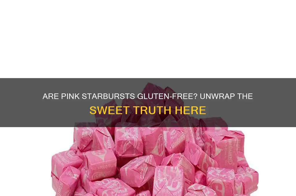 are pink starburst gluten free