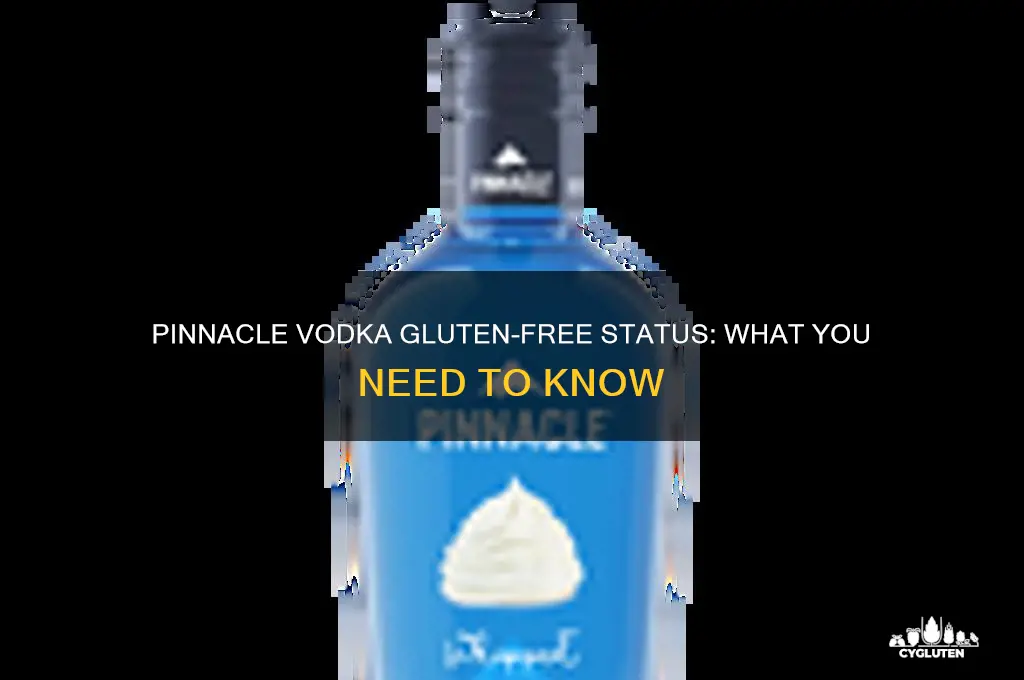 are pinnacle vodkas gluten free