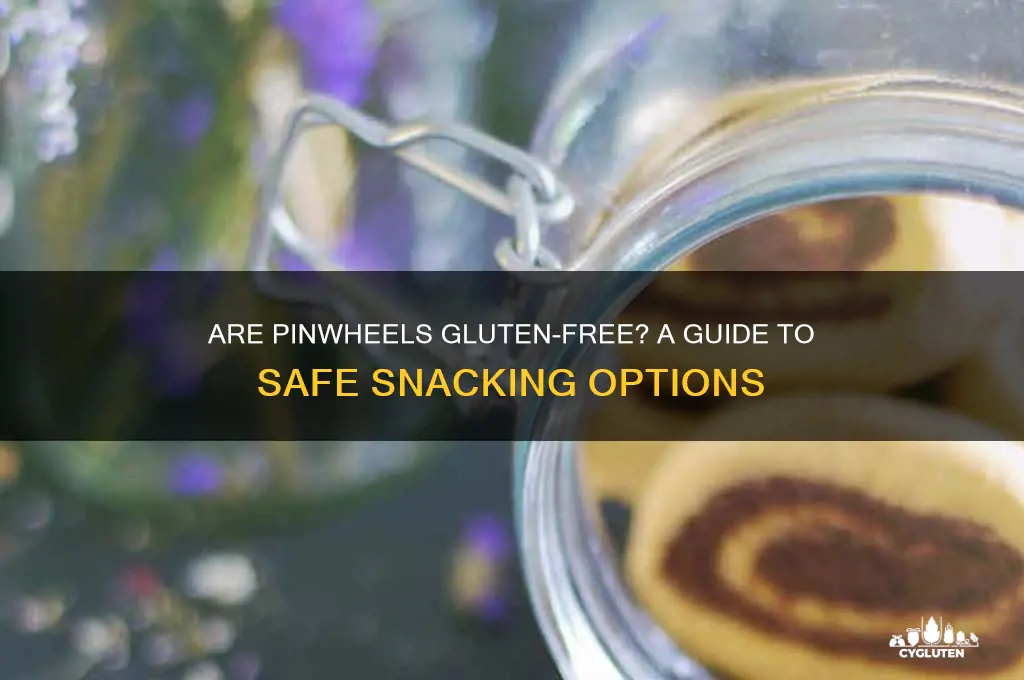 are pinwheels gluten free