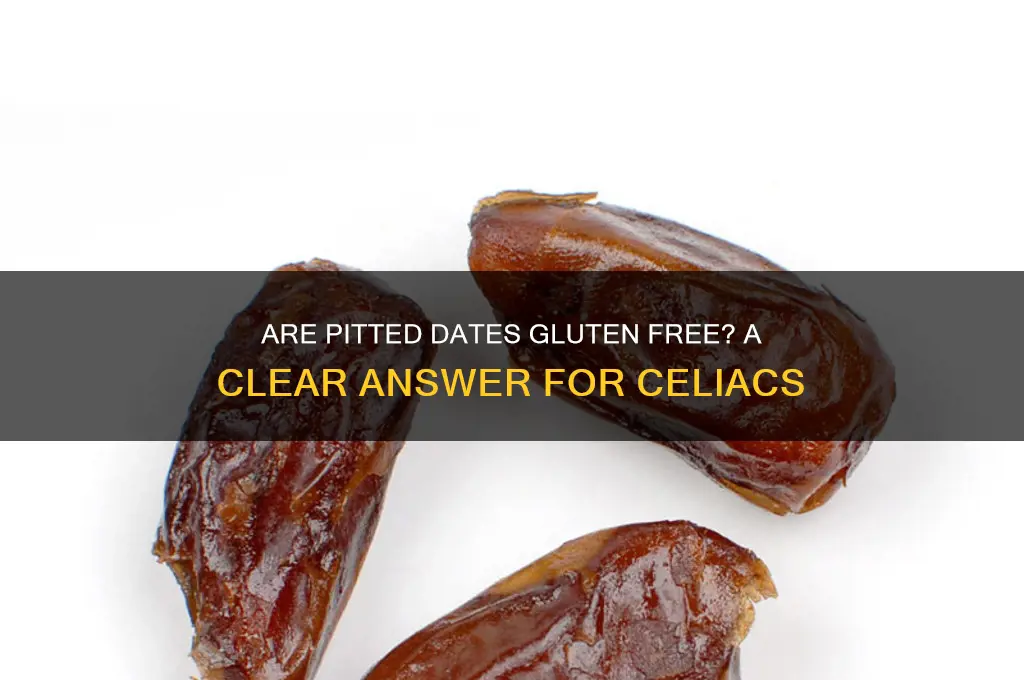 are pitted dates gluten free