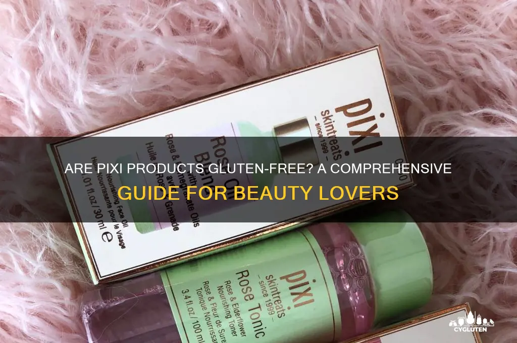 are pixi products gluten free