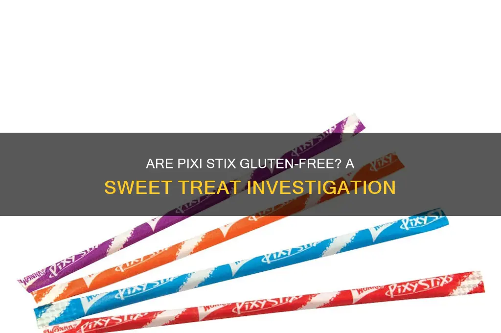 are pixi stix gluten free