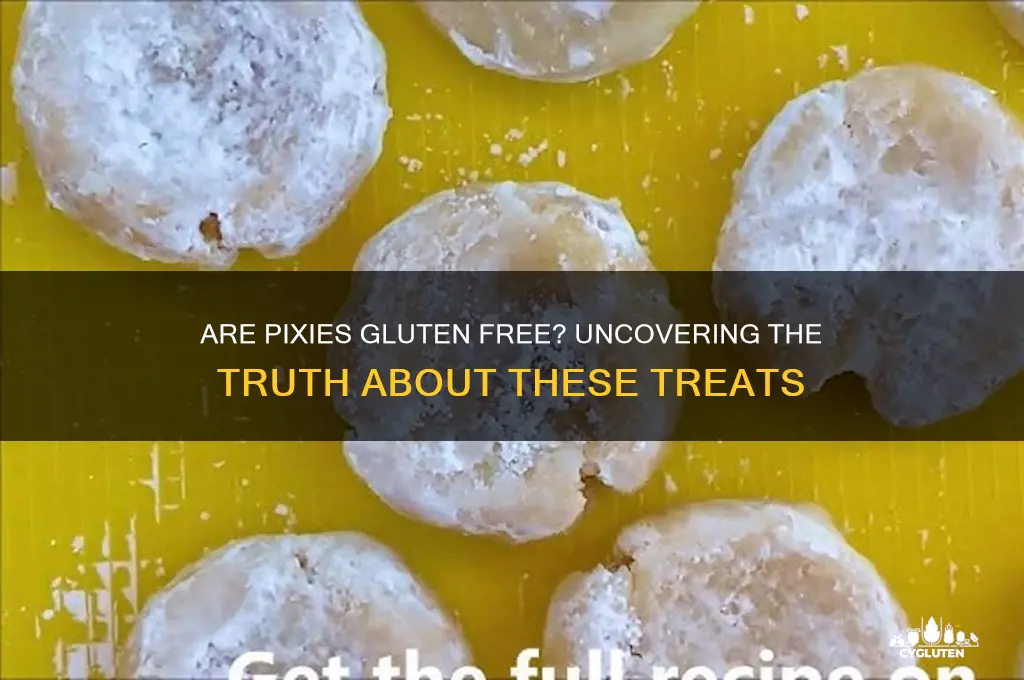 are pixies gluten free