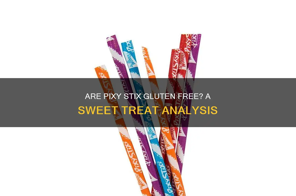 are pixy stix gluten free