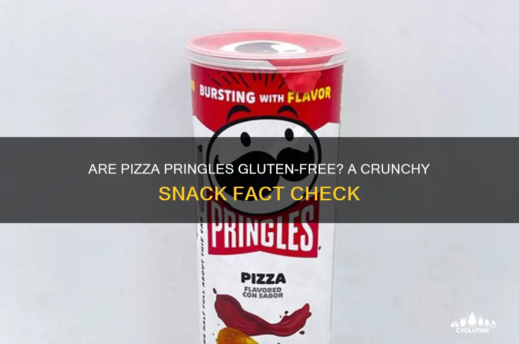 are pizza pringles gluten free