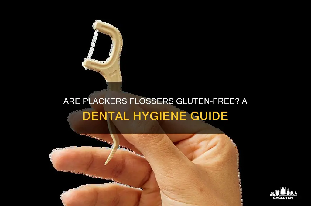 are plackers flossers gluten free