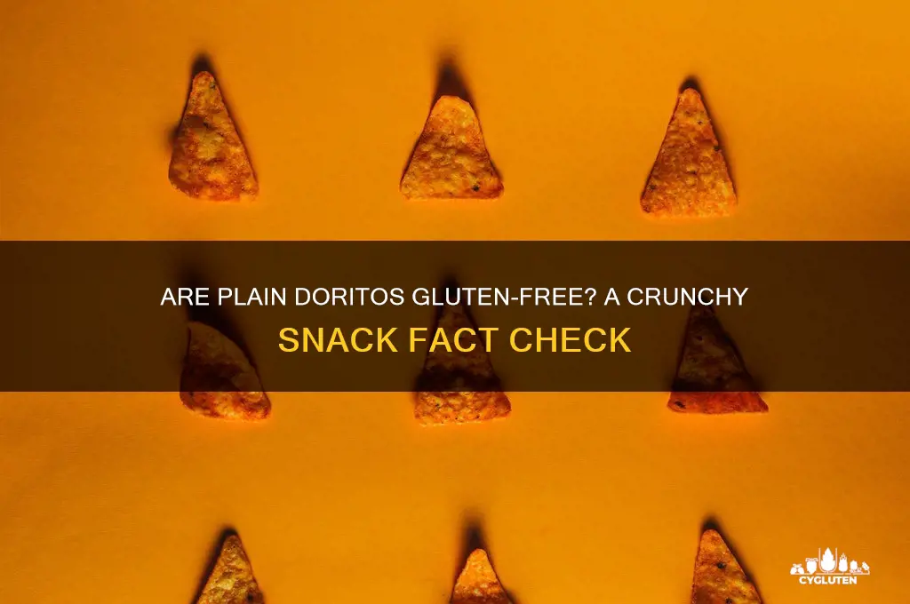 are plain doritos gluten free