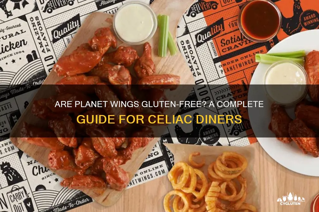 are planet wings gluten free